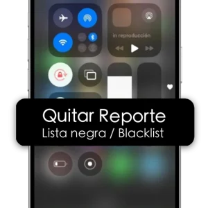 Chequeo para quitar reporte de IMEI o lista negra blacklist