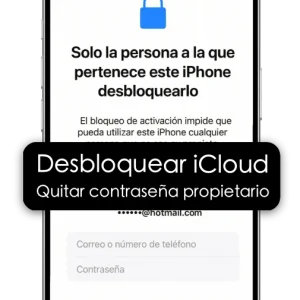 desbloquear iCloud contraseña propietario iphone